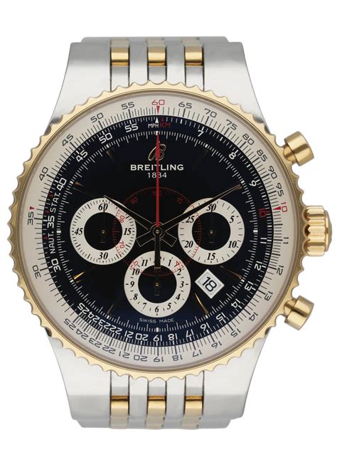 montbrillant breitling two tone|Breitling montbrillant chronometre.